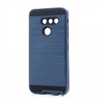 Wholesale LG G8 ThinQ Armor Hybrid Case (Navy Blue)